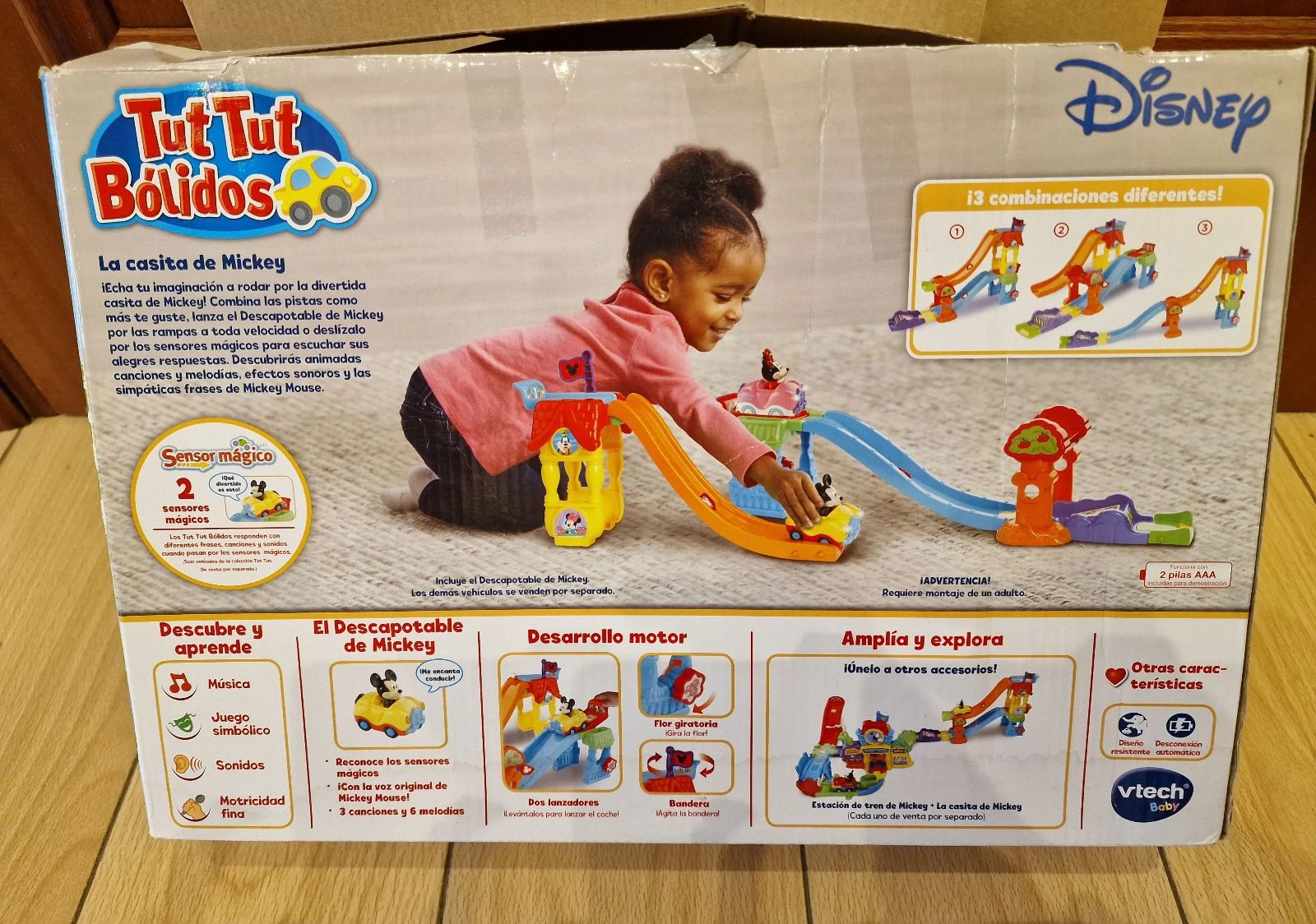 VTech Tut Tut Bólidos Disney - A Casinha do Mickey (com Carro) – photo 4